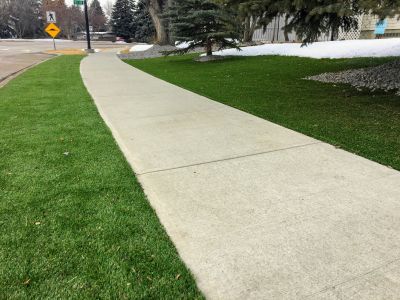 Resurfaced Sidewalk