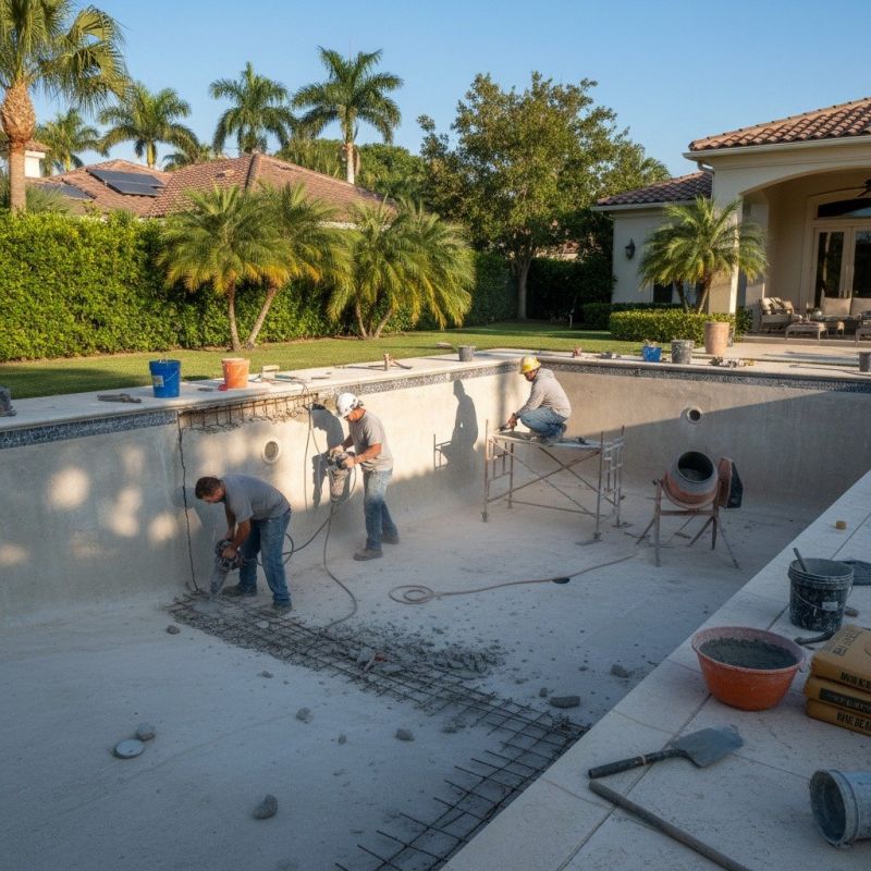 Pool Slab Repair