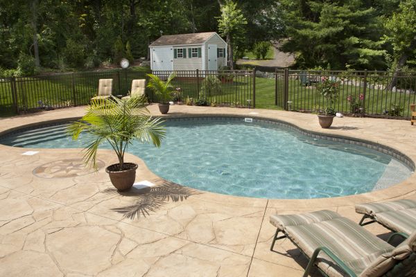 Concrete Pool Deck Repair in Englewood