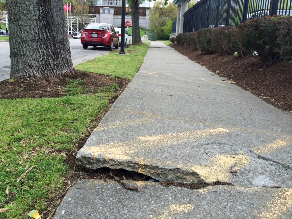 Cement Sidewalk Repair in Englewood